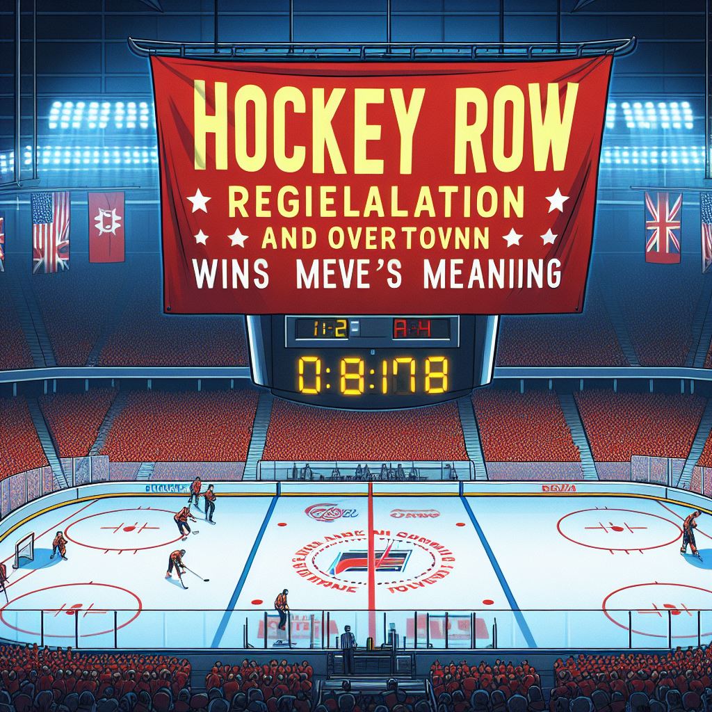 Hockey ROW Meaning